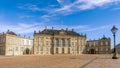 King Christian VIII`s Palace.Amalienborg.Copenhagen.Denmark Royalty Free Stock Photo